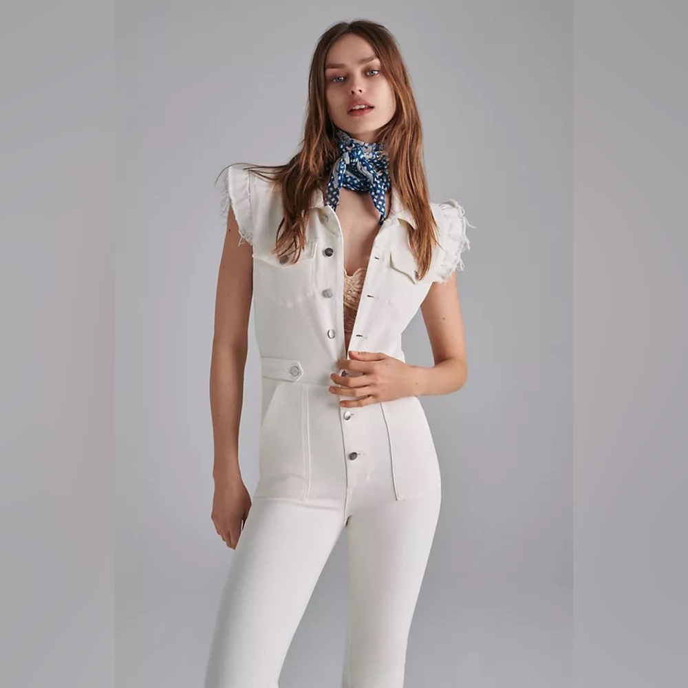 NWT Joe’s Silvia Denim Jumpsuit XL